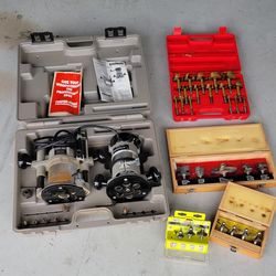 Porter Cable 6902 Router with a Porter Cable 6931 Router Base.
Comes with Case and a lot of router bits.
Location: SW Cape Coral, near Embers Pkwy/El 