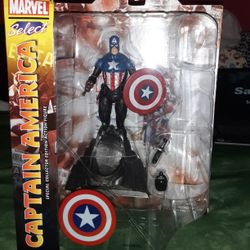 Captain America Marvel Diamond Select Action Figure