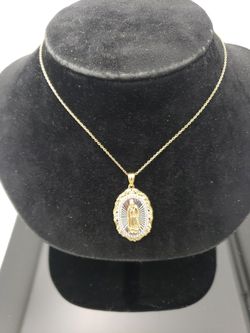 Necklace Virgen Guadalupe