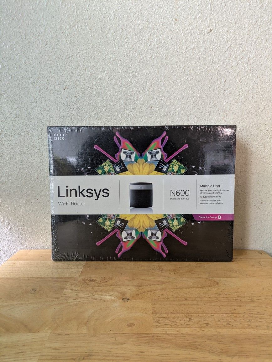 cisco Linksys Wi-Fi Router N600 Dual Band 300-300