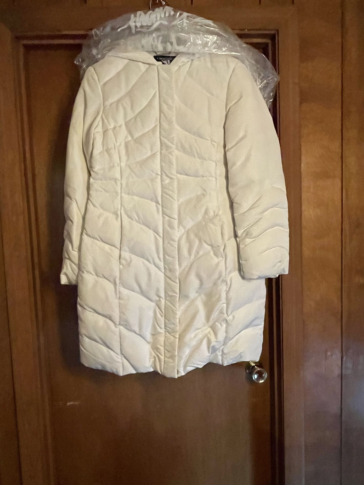 Long White Bomber Jacket