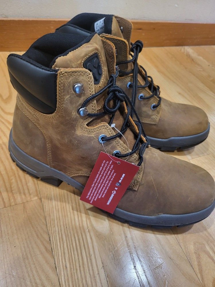 Wolverine Men's X Ram Trucks Tradesman Safety Toe Boot Waterproof Size 12 M
