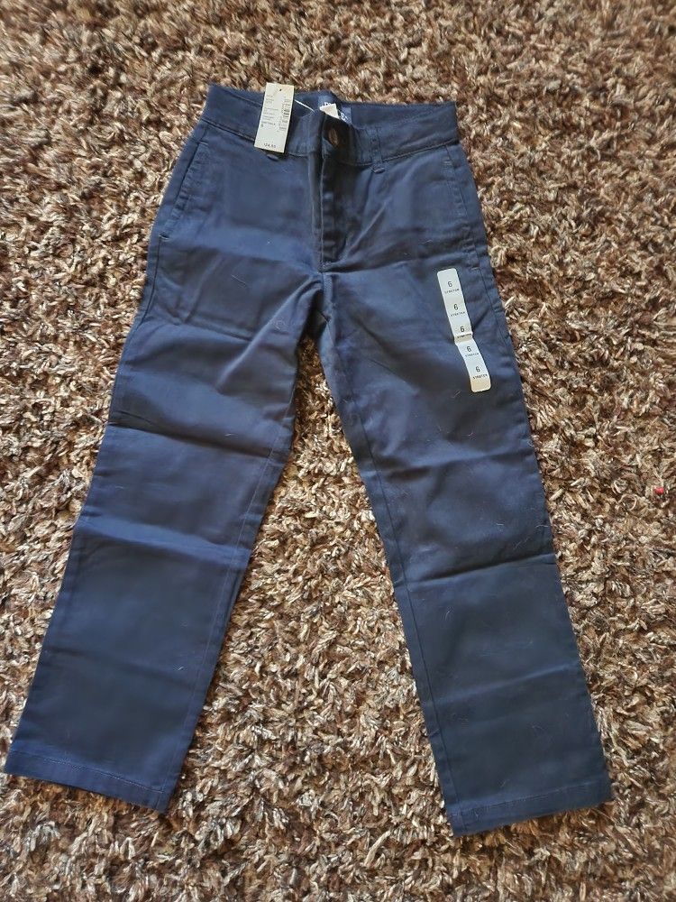 NEW Boys Size 6 Black Dress Pants