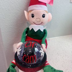 Christmas Elf With Elf Cam