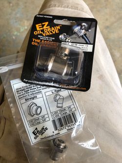 EZ Valve Drain Oil Adapter