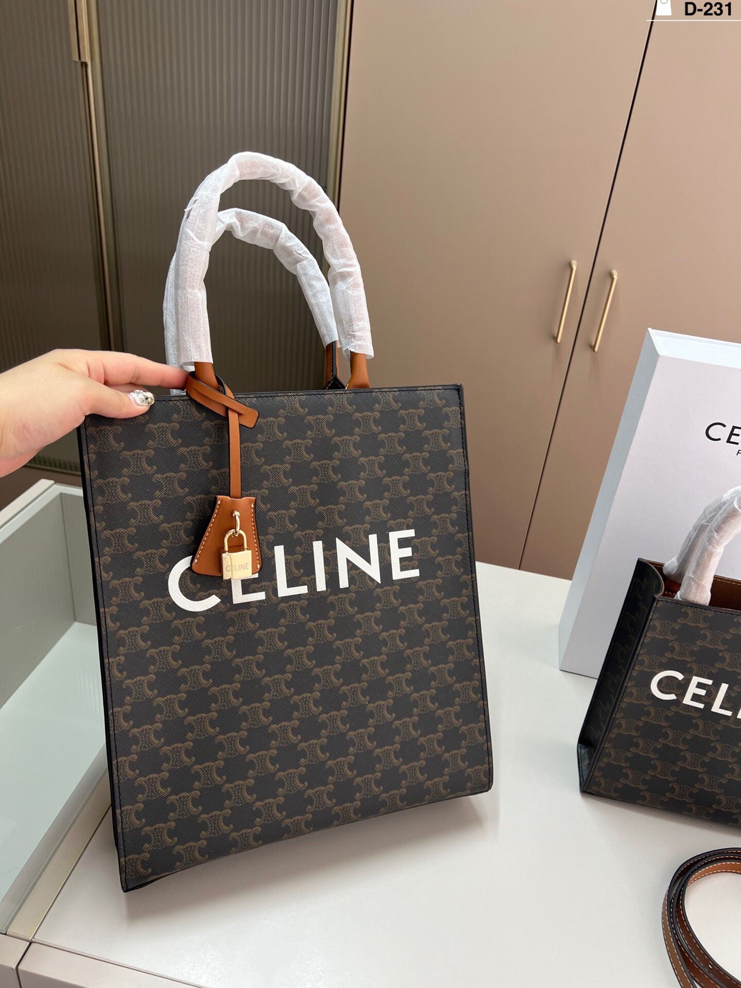 CELINE sheet music bag, tote bag