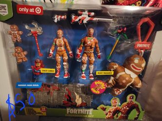 FORTNITE GINGERBREAD SET  NEW