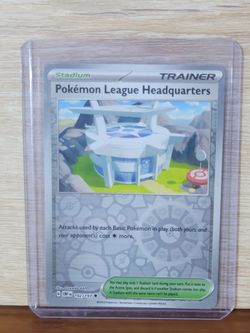Pokémon League Headquarters - Pokémon TCG Card Reverse Holographic  - Mint
