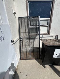 Metal door