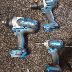 MAKITA DRILL COMBO(18V HIGH TORQUE 1/2 INCH, IMPACT DRILL & HAMMER DRILL)
