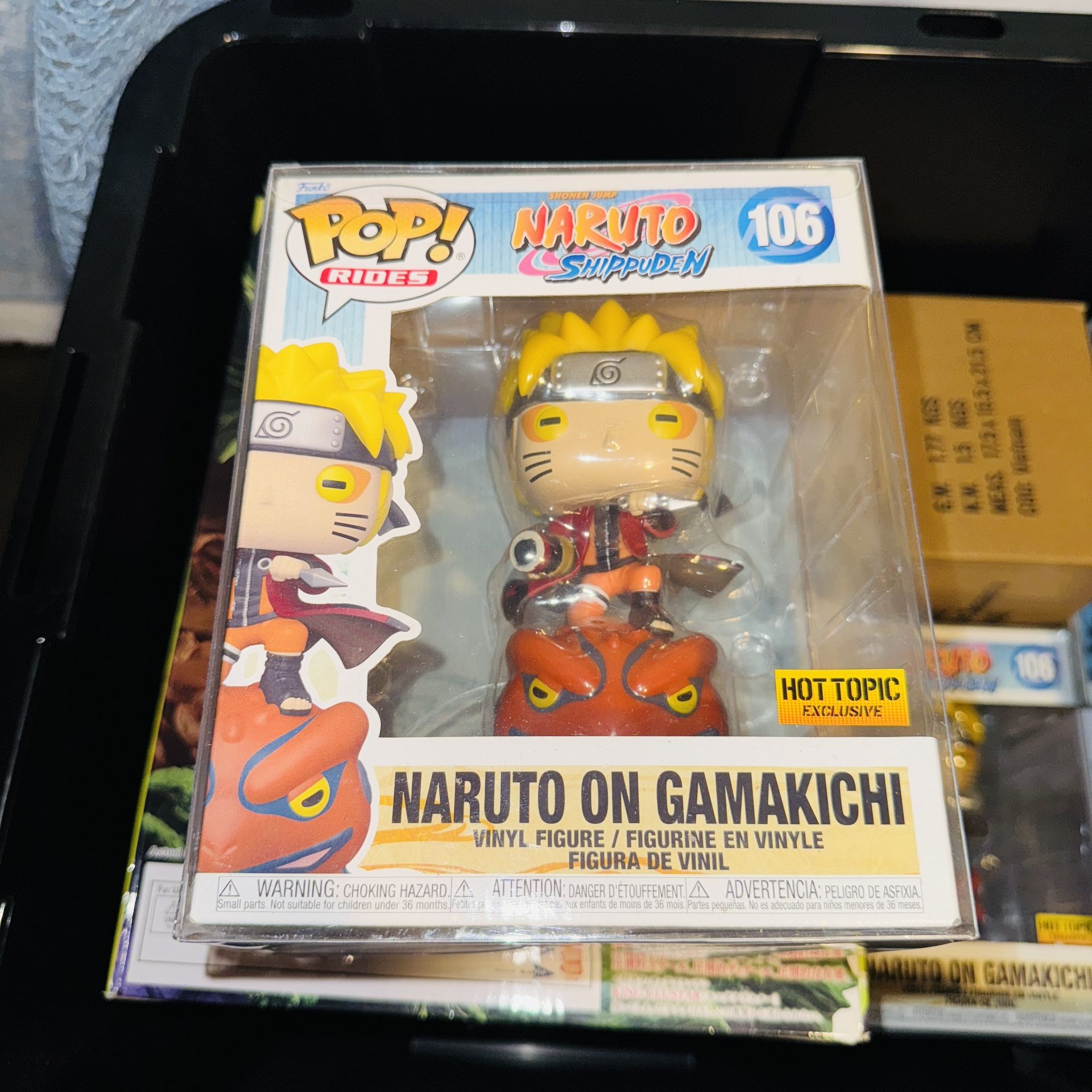 Naruto on Gamakichi (Hot Topic)
