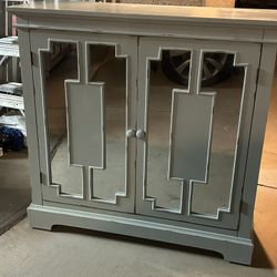 Two Door Sideboard With Mirror Inserts