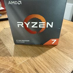 AMD Ryzen 7 3700X 3rd Generation desktop processor. 