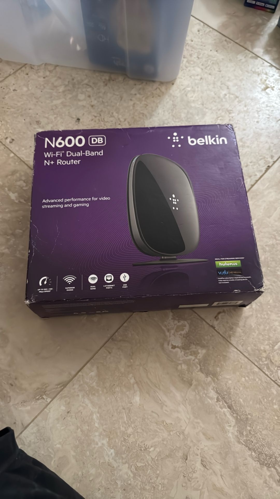 Belkin N600 Wi-Fi Dual-band N+ Router