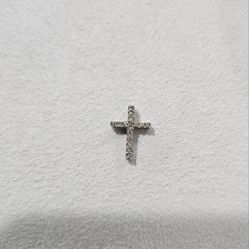 Diamond Cross Pendant 
