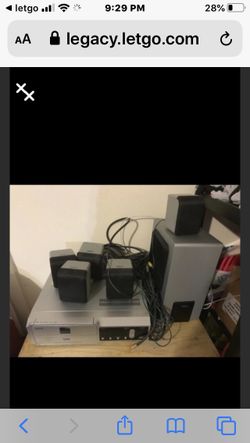 Surround Sound RCA DVD player