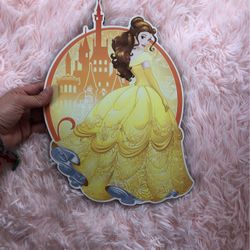 Disney Belle Wooden Picture 