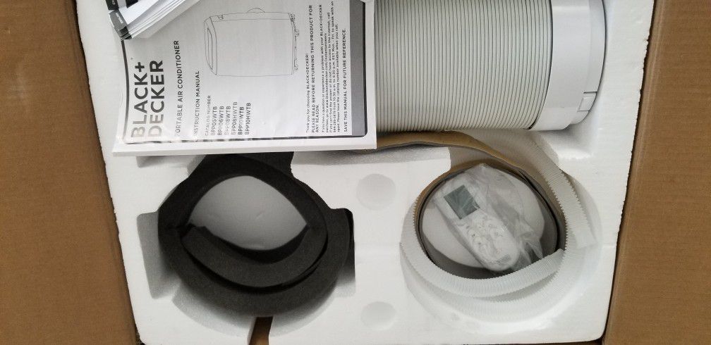 Black and Decker Portable Air Conditioner Manual 
