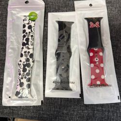 42/44/45mm Apple Watch Band - 3 Mickey Mouse B