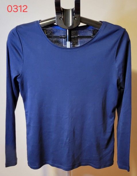 Charter Club Navy Blue Long Sleeve - Size M (0312)