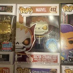 Doctor strange ghost rider marvel funko pop new
