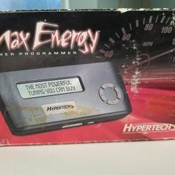 SALE!!80..00 Max Enegy Power Programmer Hypertech Max Energy power programmer model 52001
For 2003 -2009 5.7 liter and 2008 4.7 liter Dodge truck SUV 
