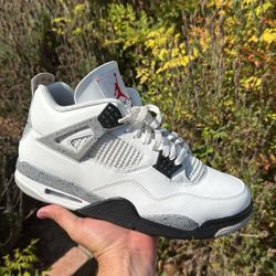Jordan 4 White Cement Size 13 Used Once
