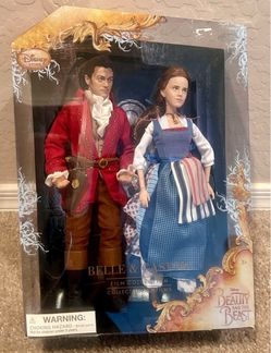 Disney Beauty and The Beast movie Barbie size set