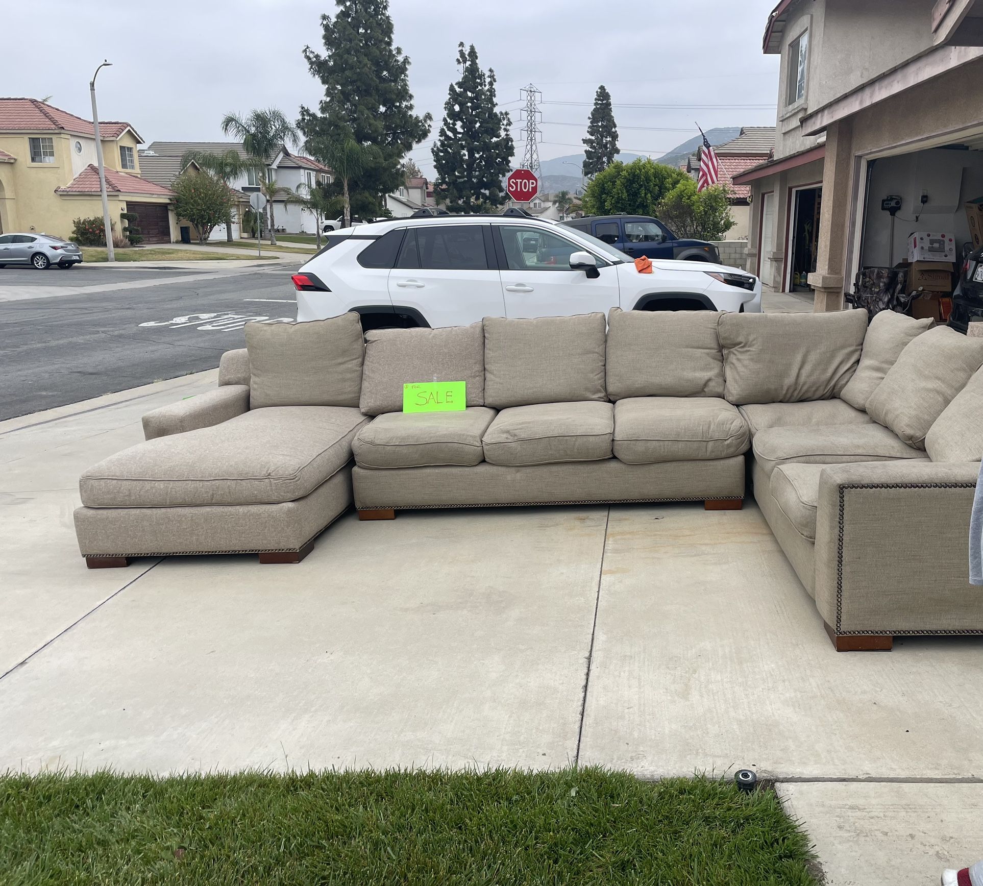 Sectional Couch, 3 Piece