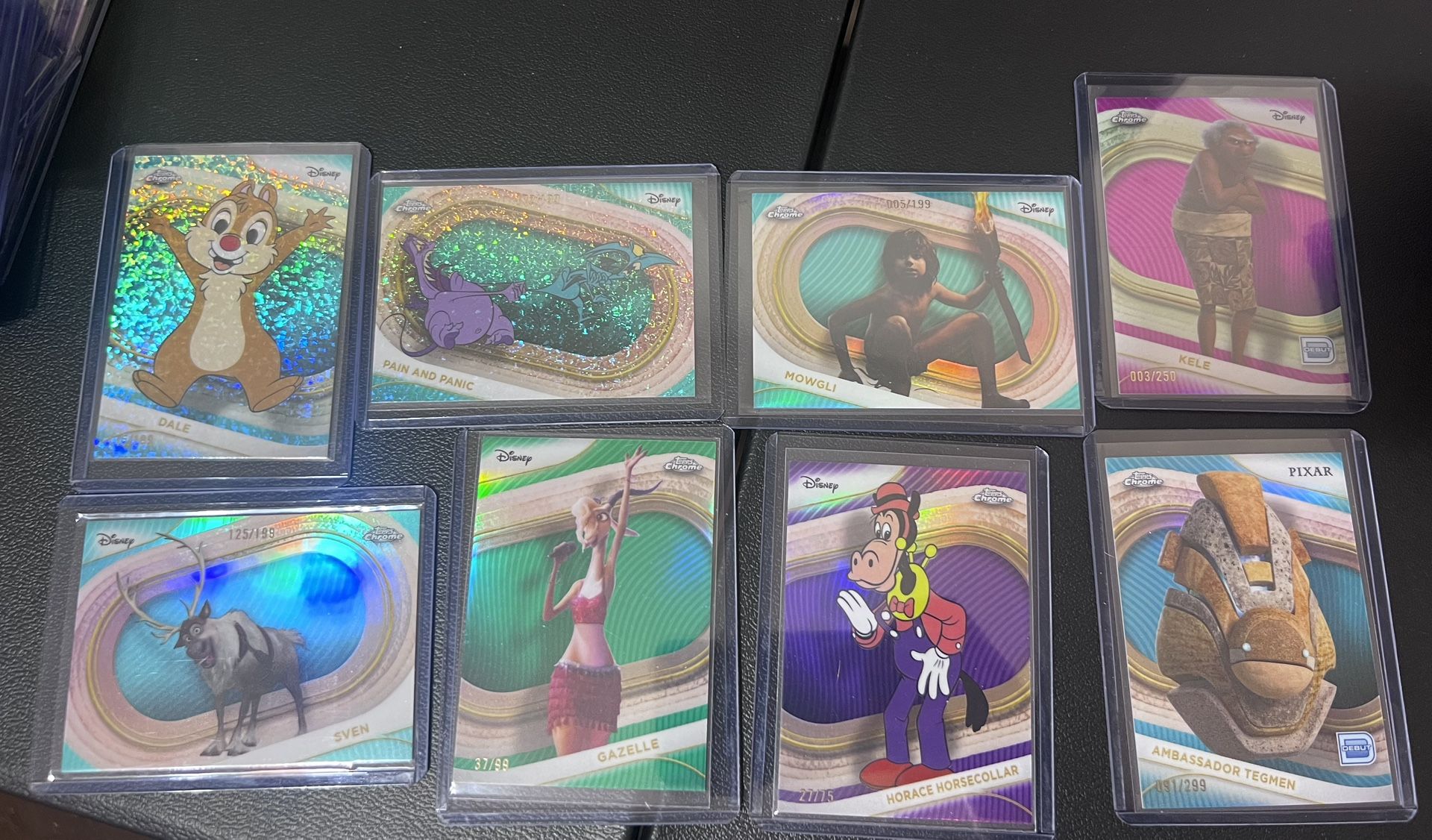 Disney Cards - Topps Chrome And Weiss