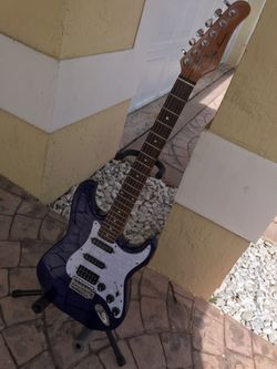 Guitar Jay Turser Strat Dark BLUE 