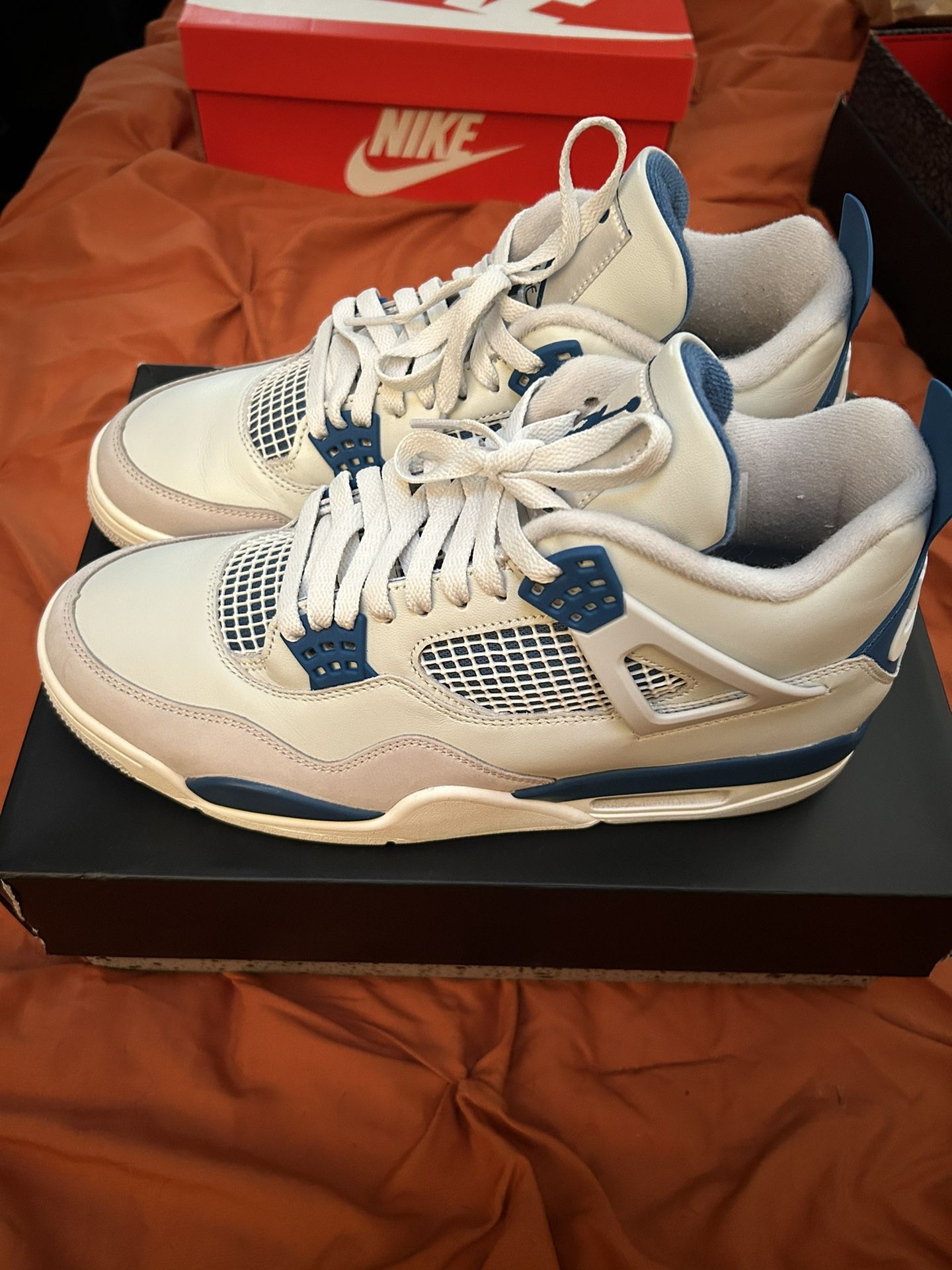 Size 11 - Air Jordan 4 Retro 2024 Military Blue