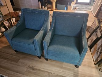 Studded Armchairs (2)