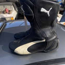 Puma Motorcycle Boots Size 10us $40
