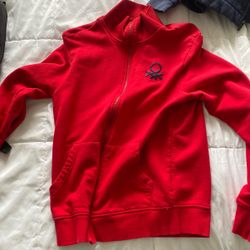 Benetton Red Jacket Size S
