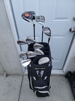 Taylormade RBLADEZ & R11s Golf Club Set Right Handed W/TaylorMade Cart Bag