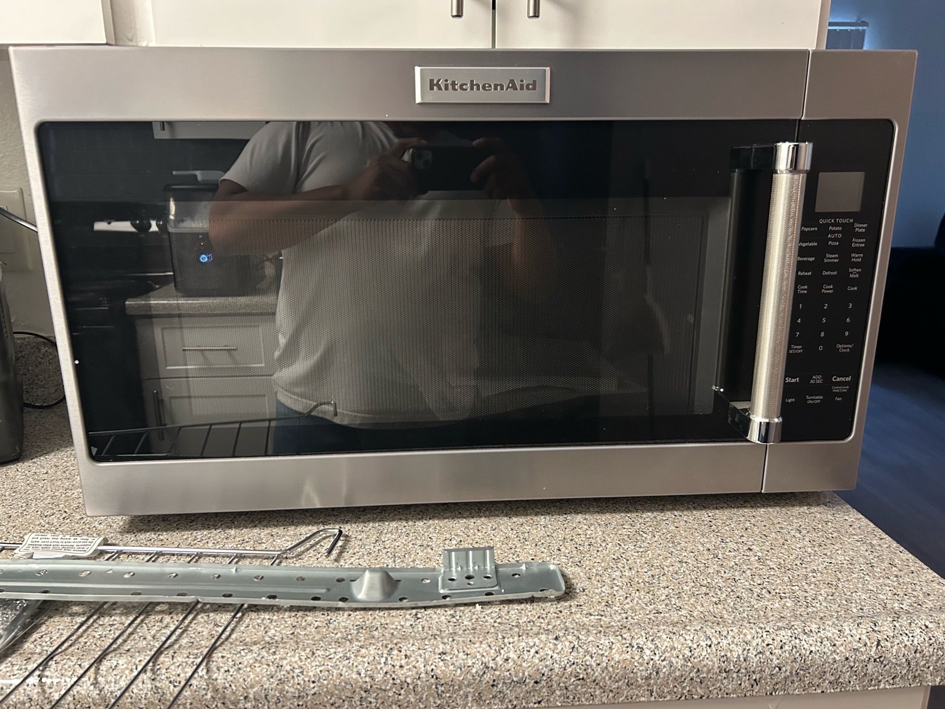 kitchenaid microwave hood combination