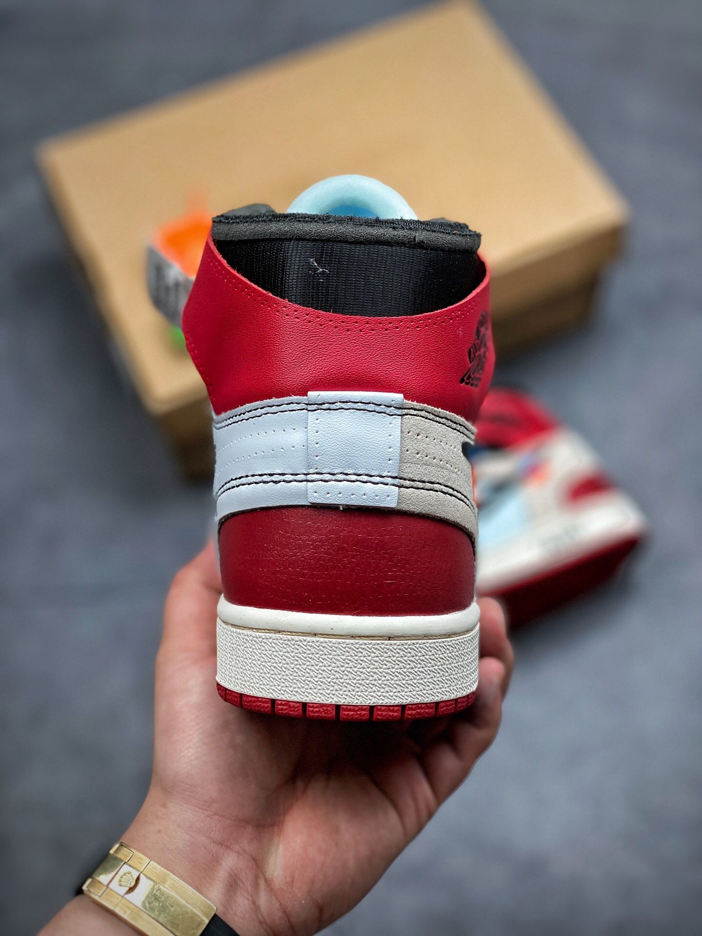 Jordan 1 Retro off White Chicago P1