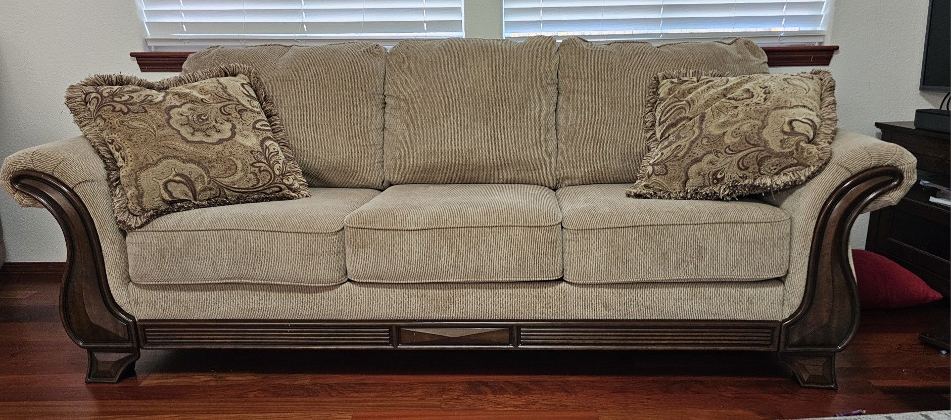 Ashley Sofa and loveseat