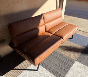 Futon/Sofa Bed (Burnt Orange)