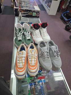 Nike , Jordan's, Vans,  Air max