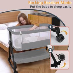 New baby bassinet bedside sleeper cradle FREE DELIVERY 🚗nueva cuna colecho moises junto a la cama 