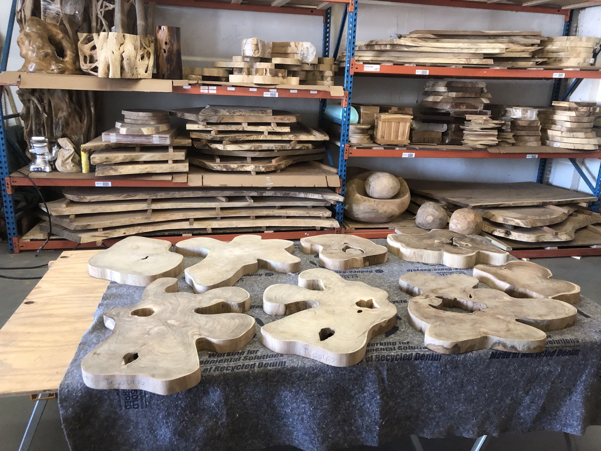 Small Wood Slabs