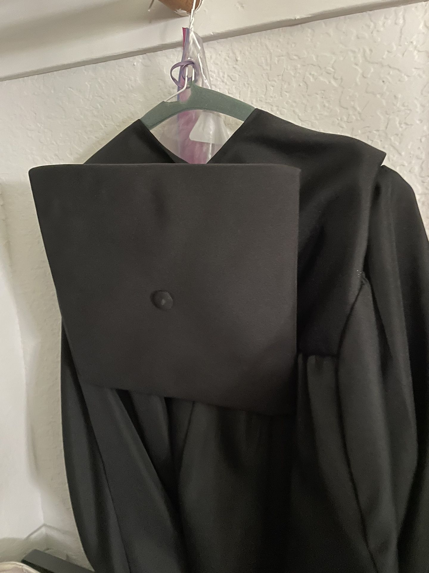 6’1-6’3 Graduation Black Gown