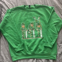 ST PATRICKS LEPRECHAUN CREWNECK
