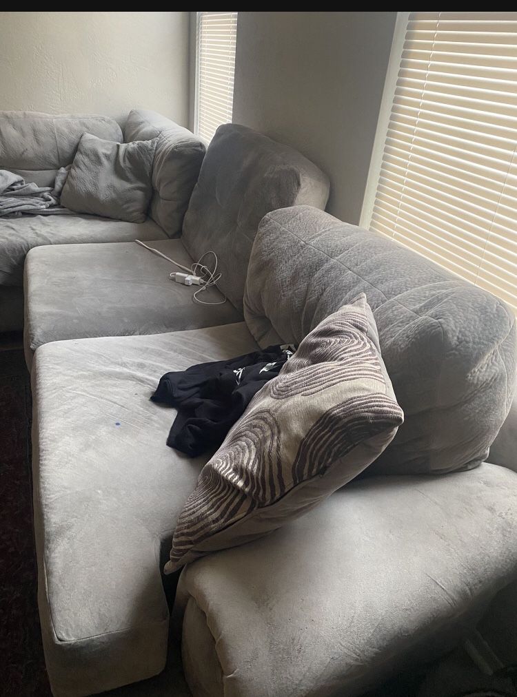 Gray Couch Section