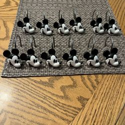 Mickey Mouse Shower Hooks