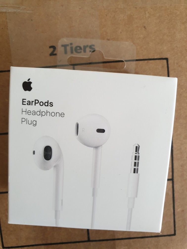  OEM Apple EarPods 3.5mm Headphone with Mic for iPhone 6 6S 6S PLUS - MNHF2AM/A