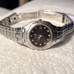 CITIZEN Eco Drive Black Dial SS Women's Watch