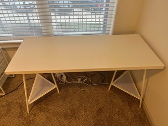 IKEA white desk